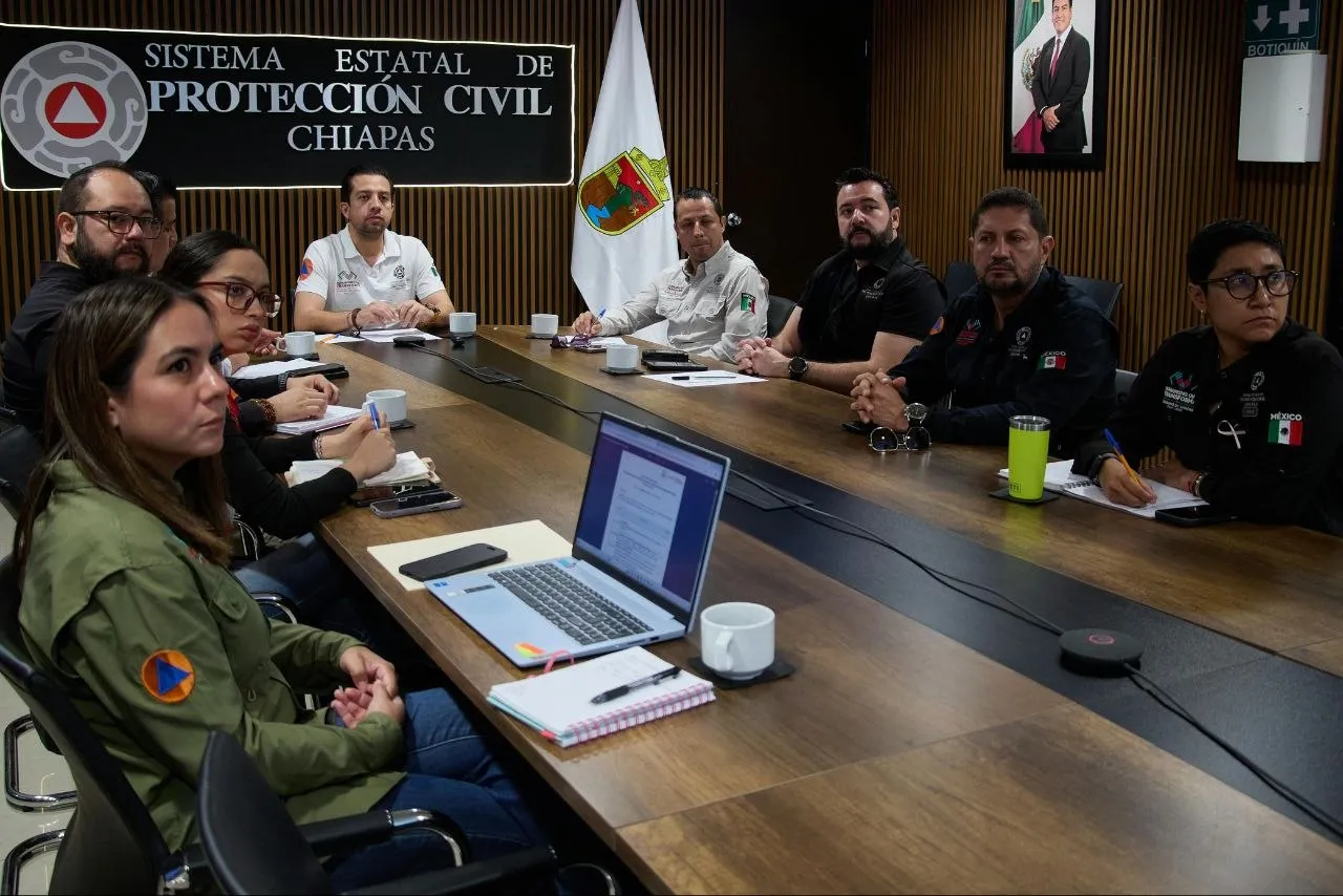 CHIAPAS EN ALERTA NARANJA POR LLUVIAS DE HASTA 250 MILÍMETROS