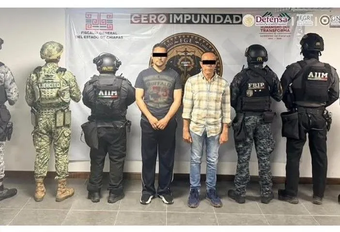 OPERACIÓN ENJAMBRE: 21 DETENIDOS EN CHIAPAS, ENTRE ELLOS ALCALDE Y EXALCALDE DE SUCHIAPA