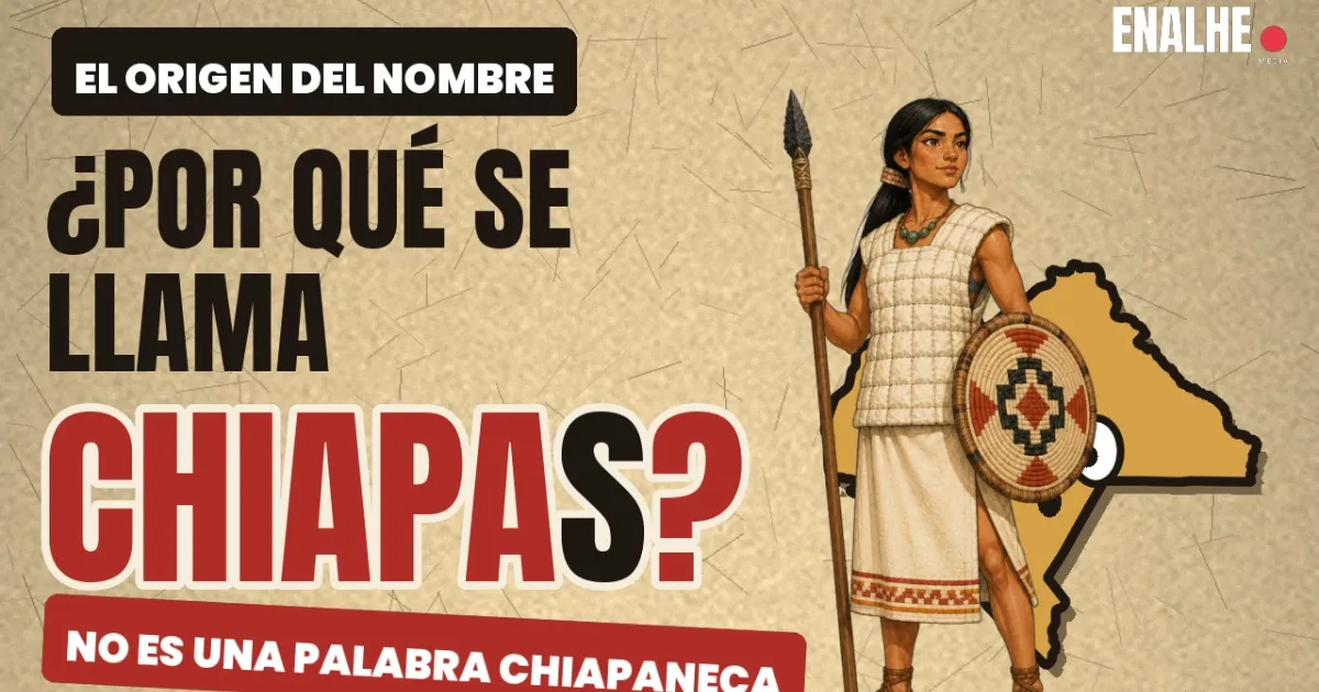 ¿Por qué se llama Chiapas? El nombre que no nació en Chiapas