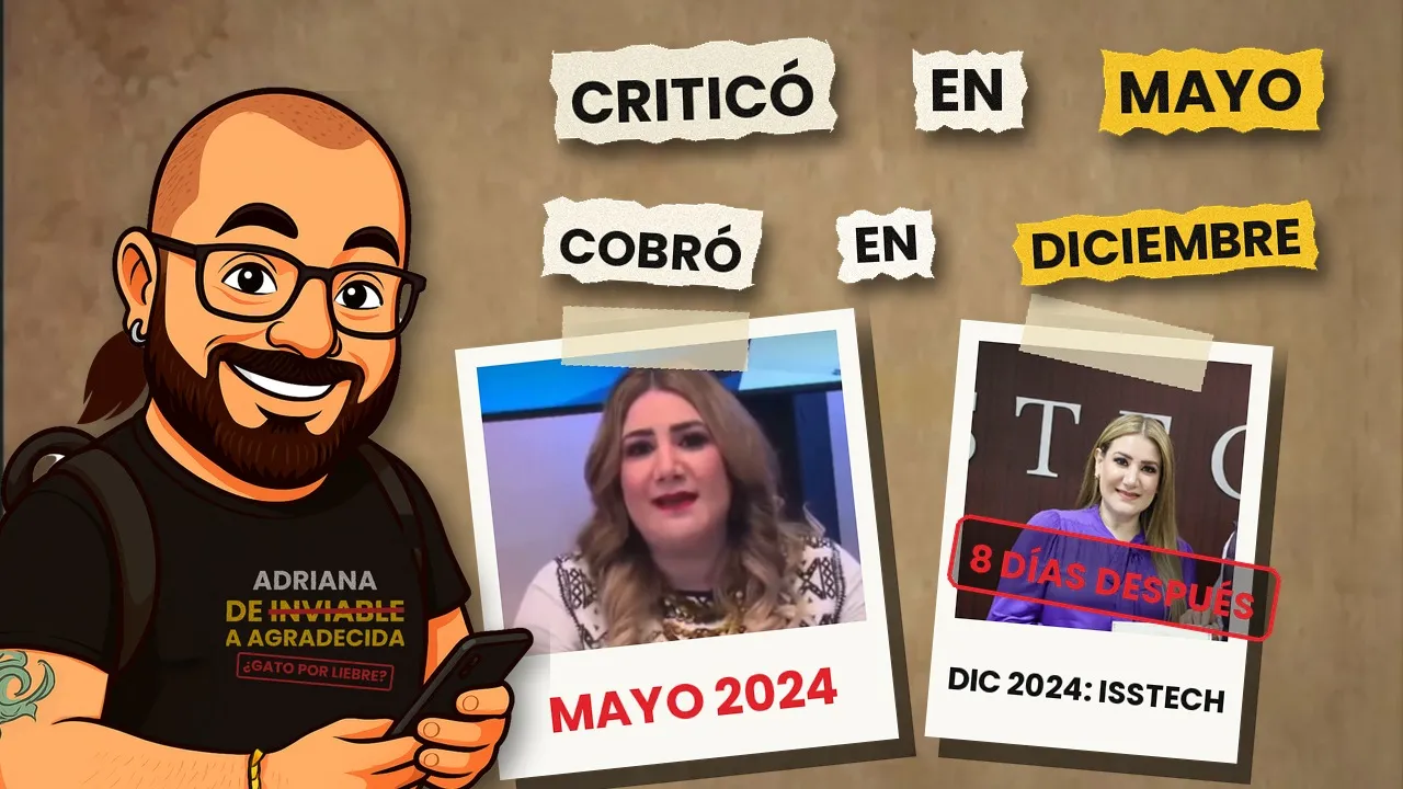 Criticó en mayo, cobró en diciembre
