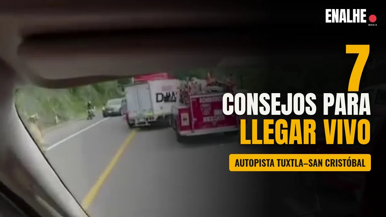 Autopista Tuxtla–San Cristóbal: cuando un accidente provoca otro